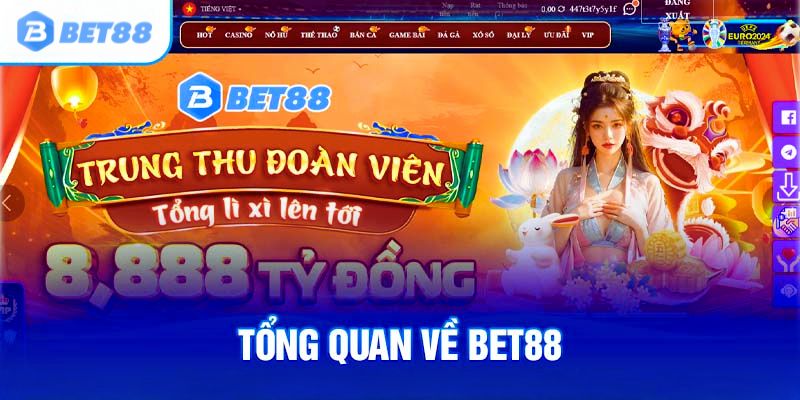 Thông tin tổng quan về thương hiệu Bet88